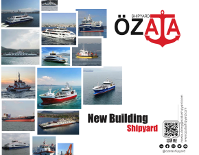Özata Shipyard Build | The biggest carbon ferry of the world launched