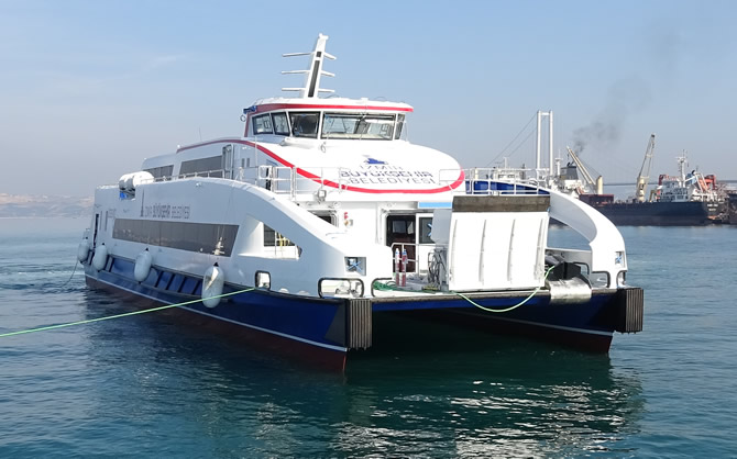 Özata Shipyard | The 13th Ferry Constructed at Özata Shipyard for Izmir Metropolitan Municipality Launched