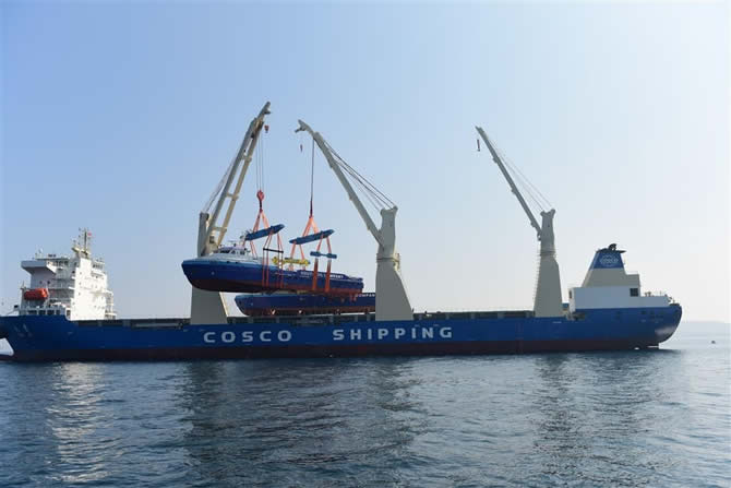 Özata Shipyard | Özata Shipyard Has Delivered Gharb Al Qurna 1 and 2 Platform Support Vessels